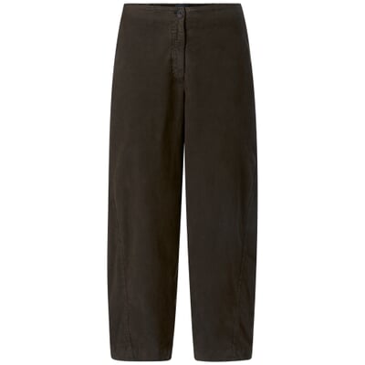 Damenhose weites Bein, Oliv