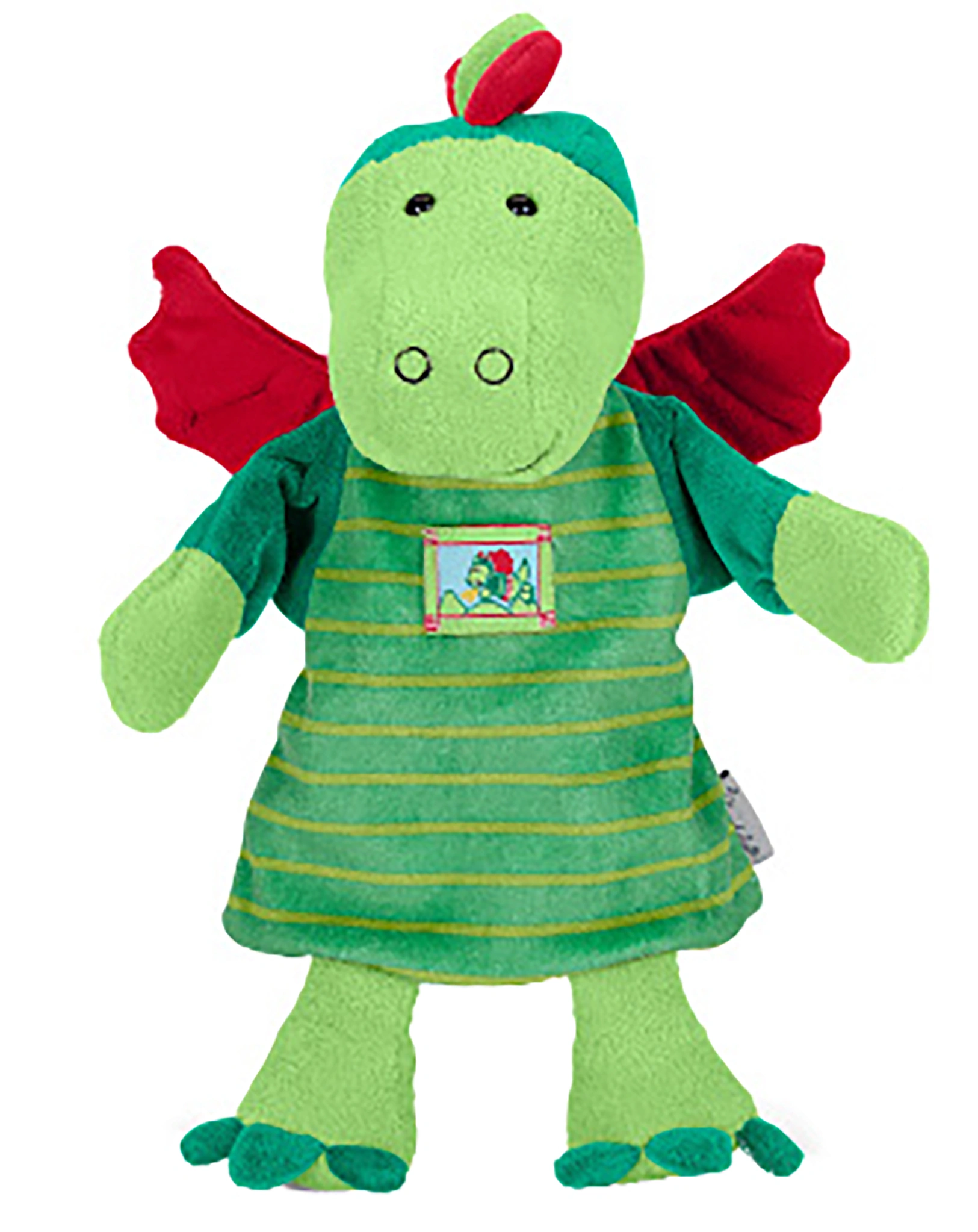 Handpuppe DRACHE (31cm) in grün