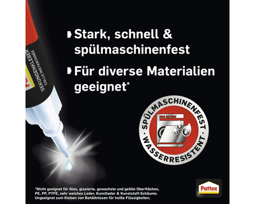 Pattex Vloeibare Superlijm Mini-Trio 3 x 1 g