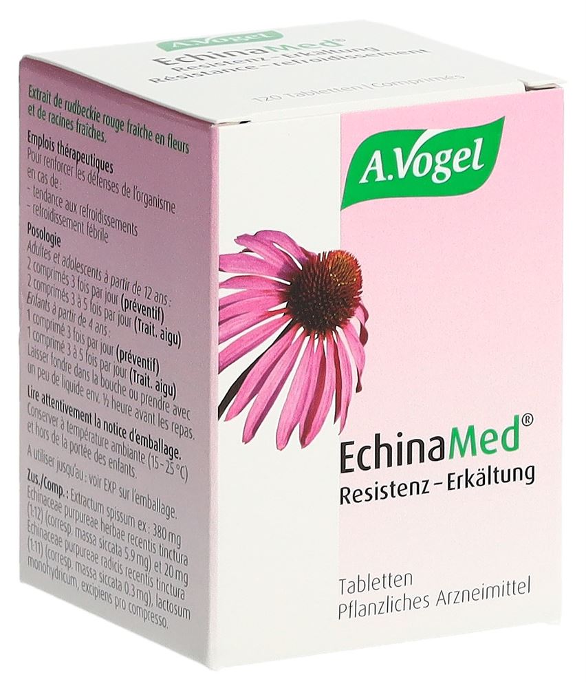 ECHINAMED Resistenz-Erkältung Tabletten Tabl Glas 120 Stk