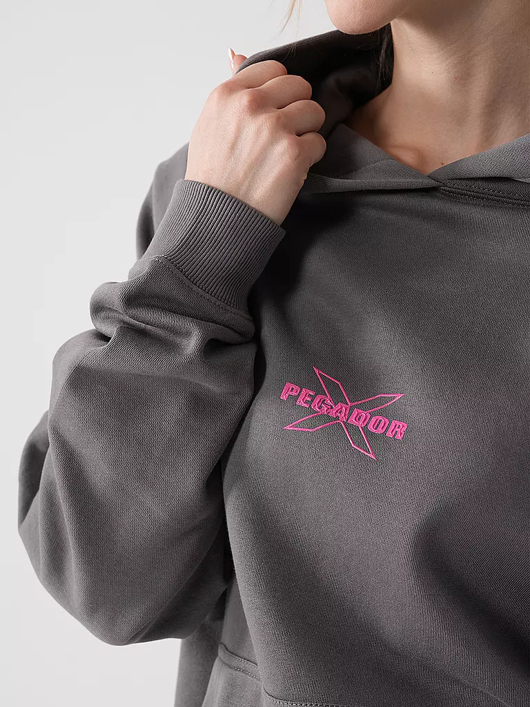 PEGADOR Kapuzensweater - Hoodie BELLY  grau