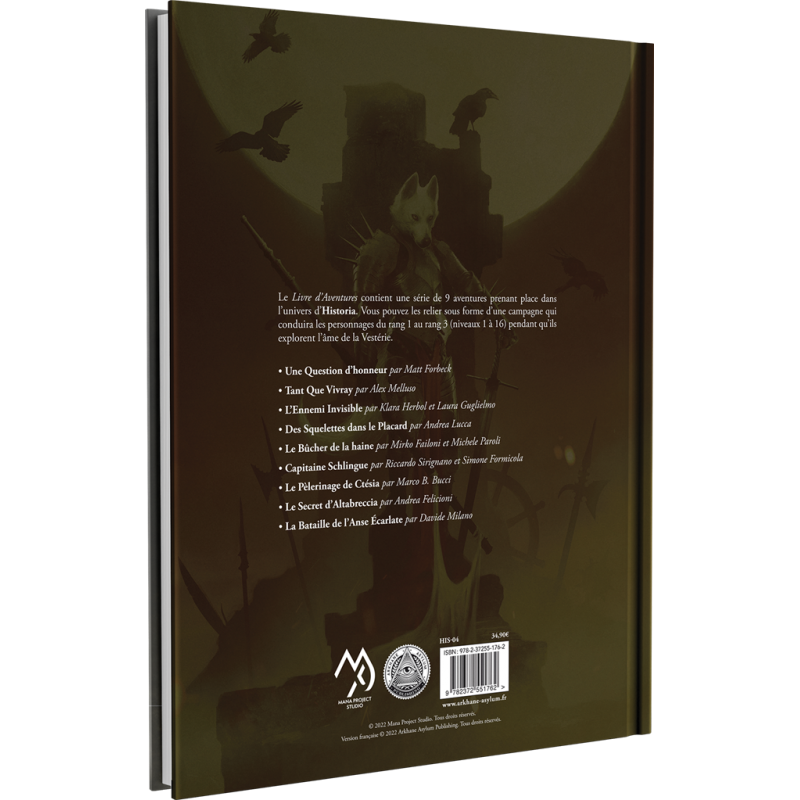 Historia - Livre d'aventures