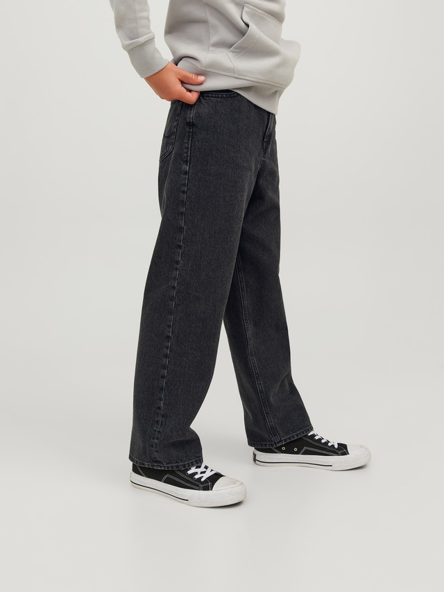 Jack & Jones Junior Relax-fit-Jeans »JJIALEX bequem und einfach kombinierbar« Abriebeffekte, modisch, relaxed fit, Denim