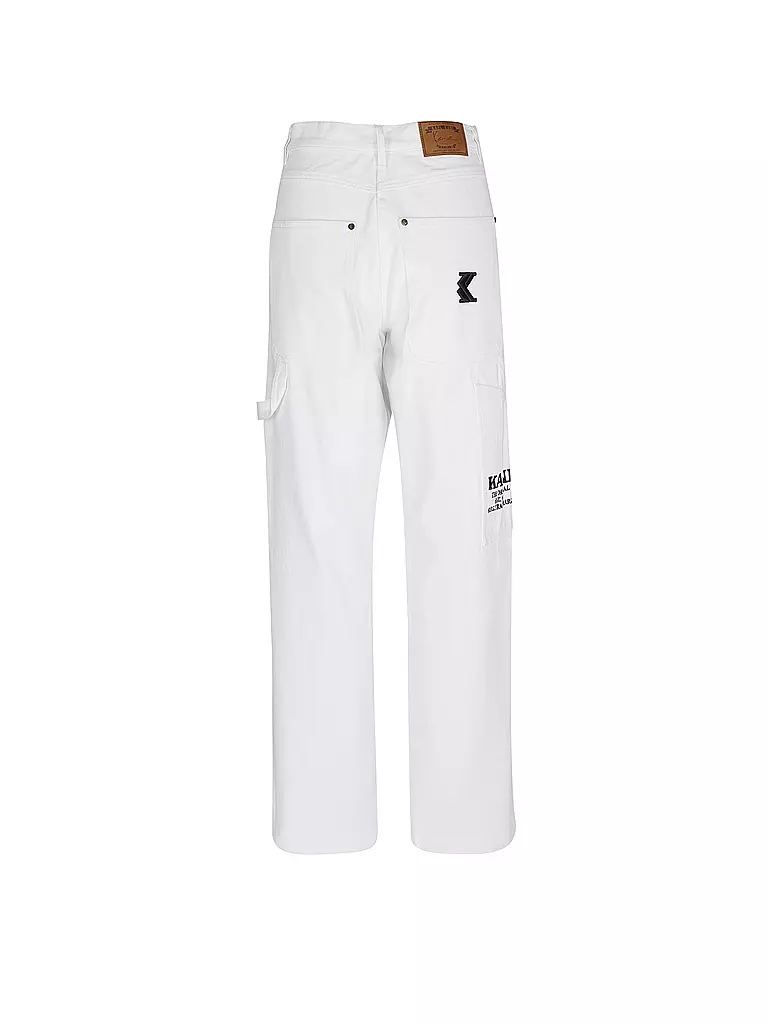 KARL KANI Jeans Boyfriend Fit  weiss