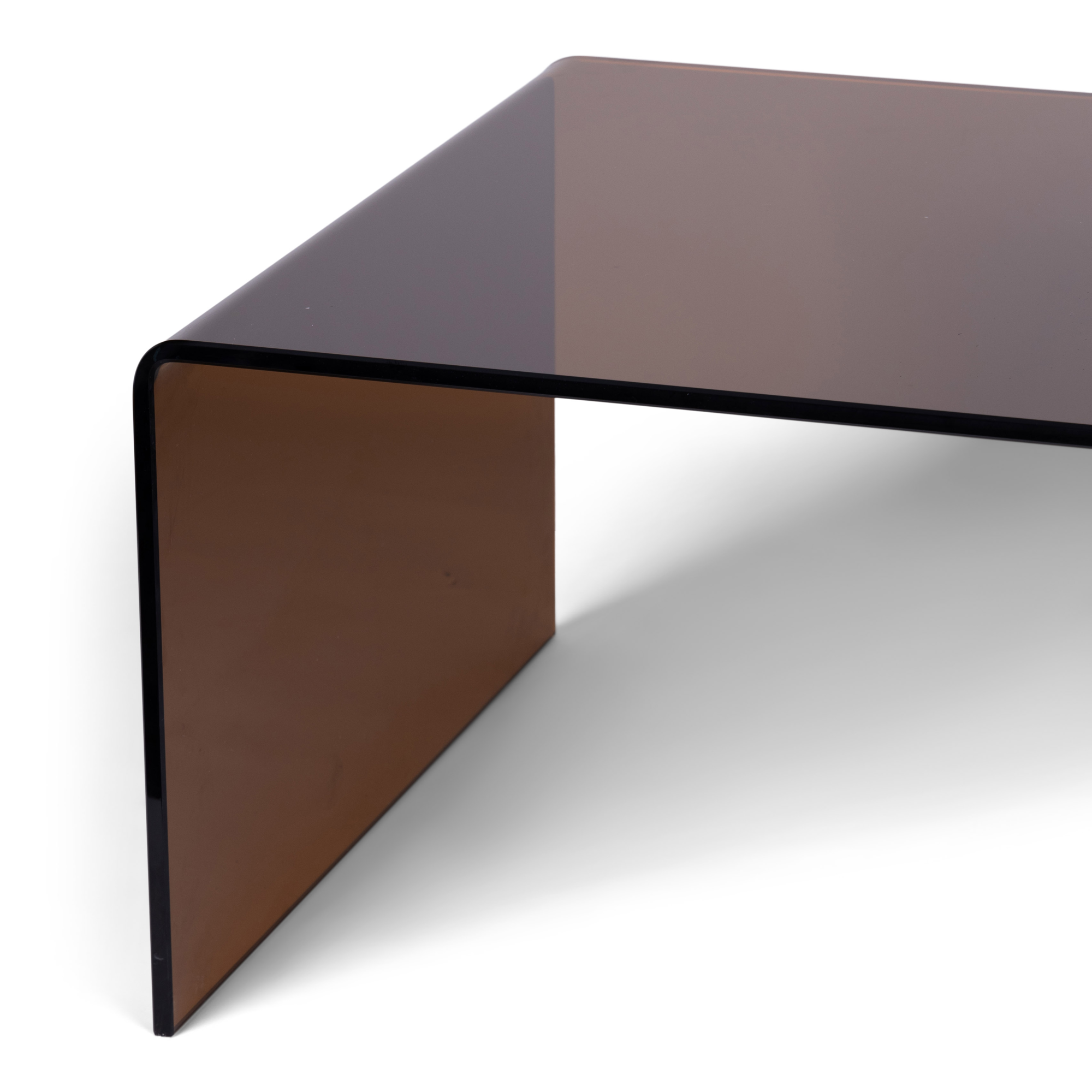 Salontafel Lilla amber glas
