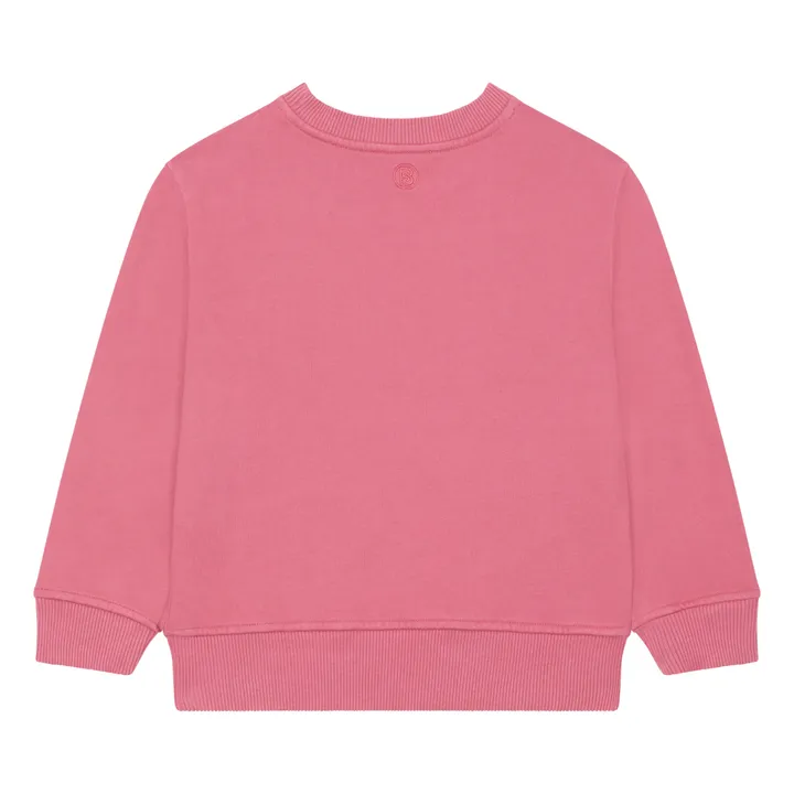 SMALLABLE BASICS Sweat Crewneck Garçon Molleton Bio | Vieux Rose