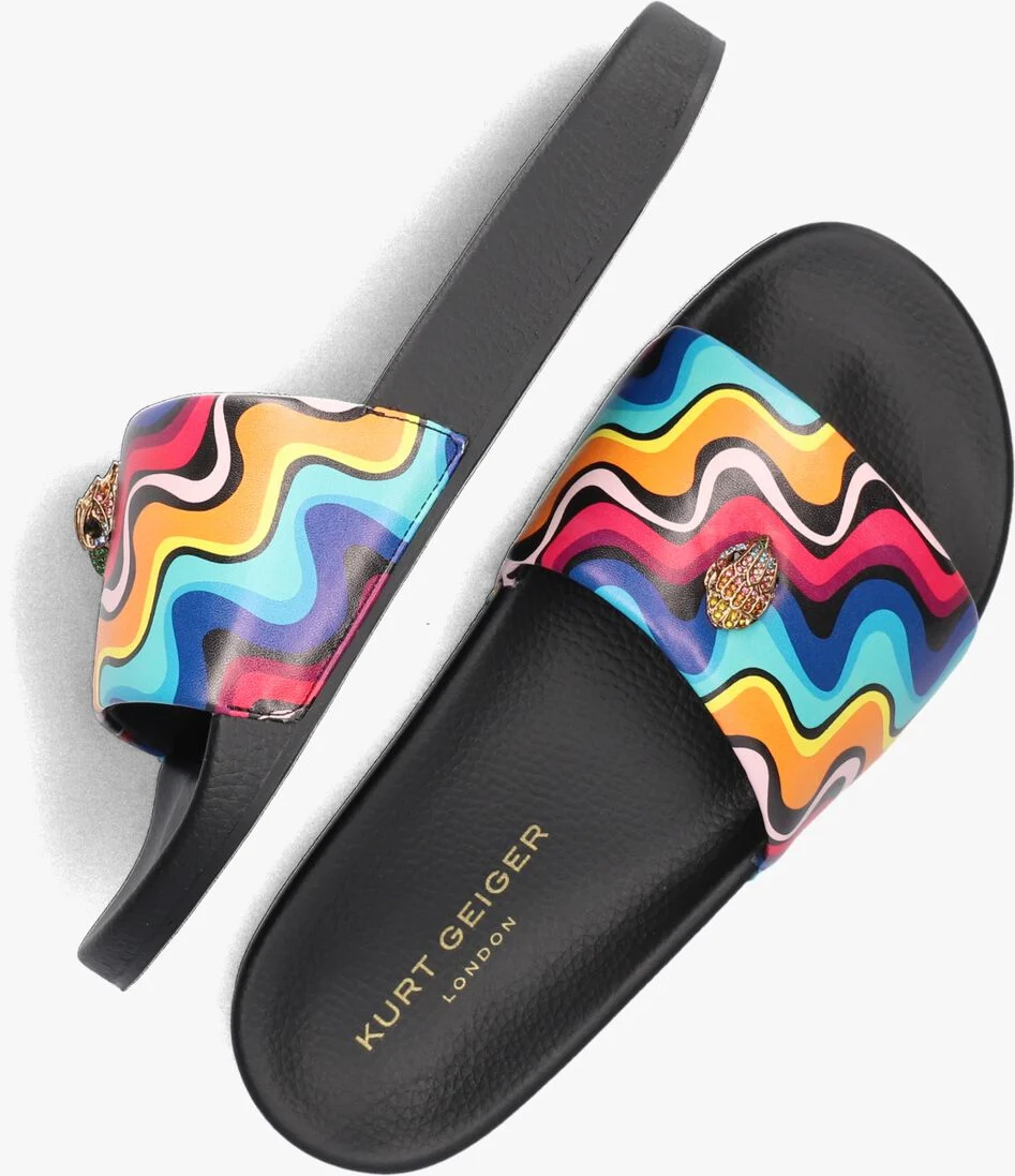 KURT GEIGER LONDON multi kurt geiger london slippers meena eagle mult