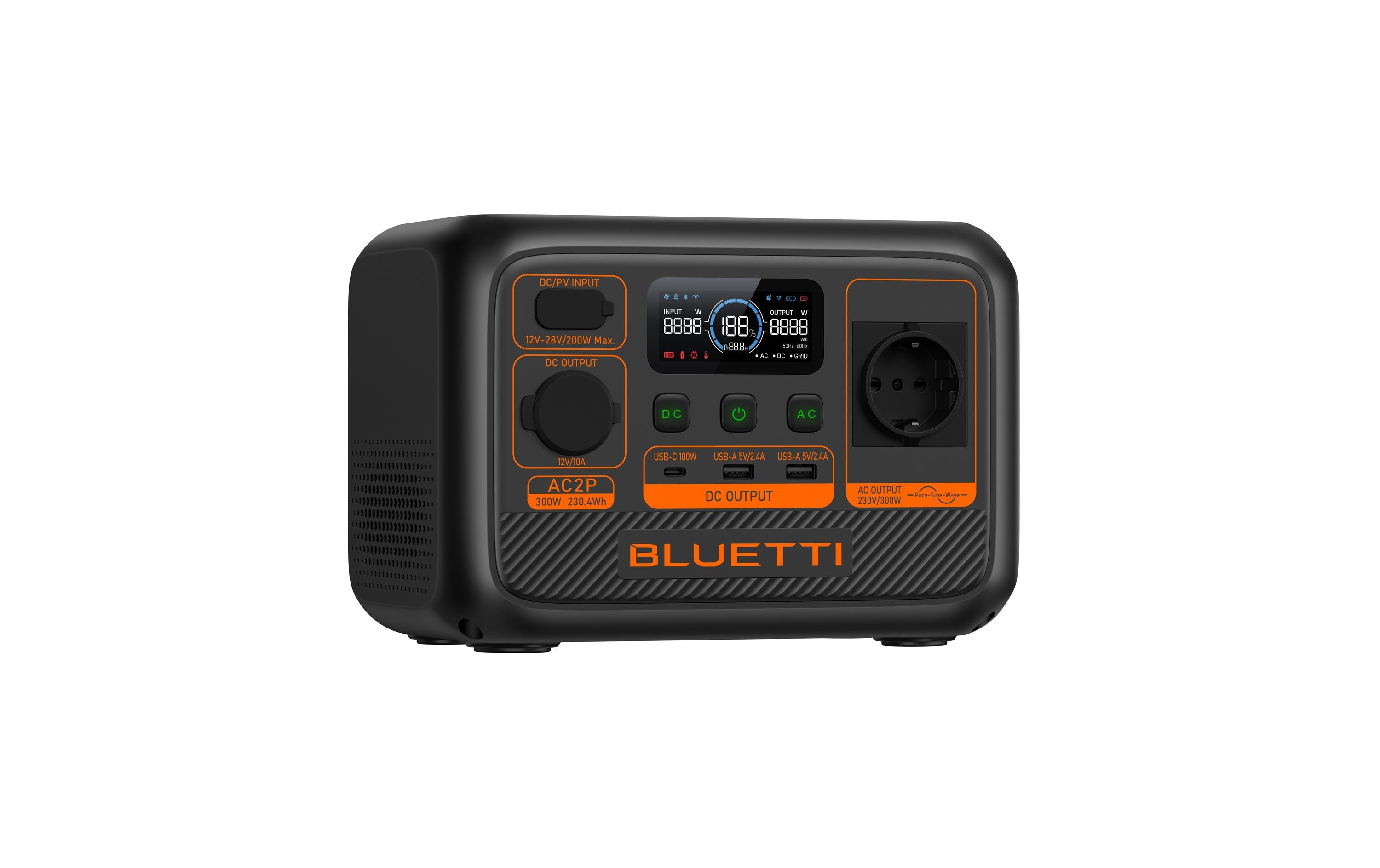 Power Station AC2P 230.4 Wh<br>Tragbare Power Station