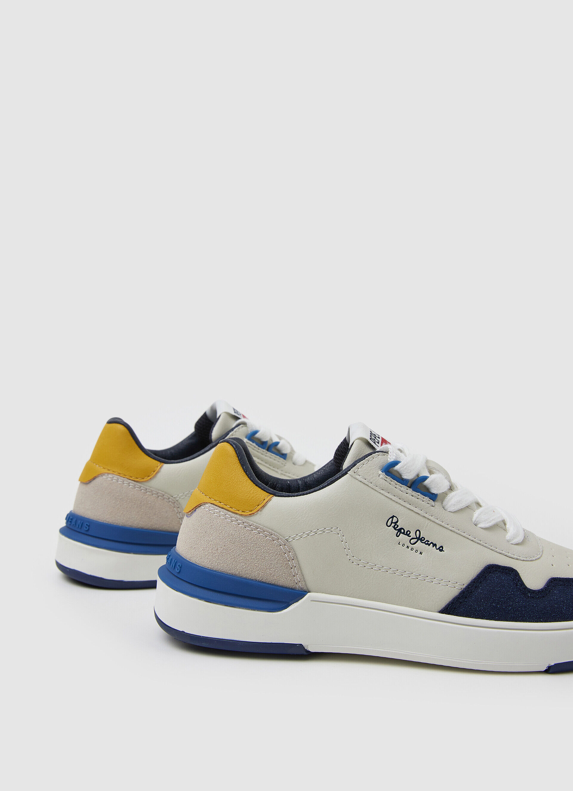 Tênis básico Baxter Basket - azul oceano