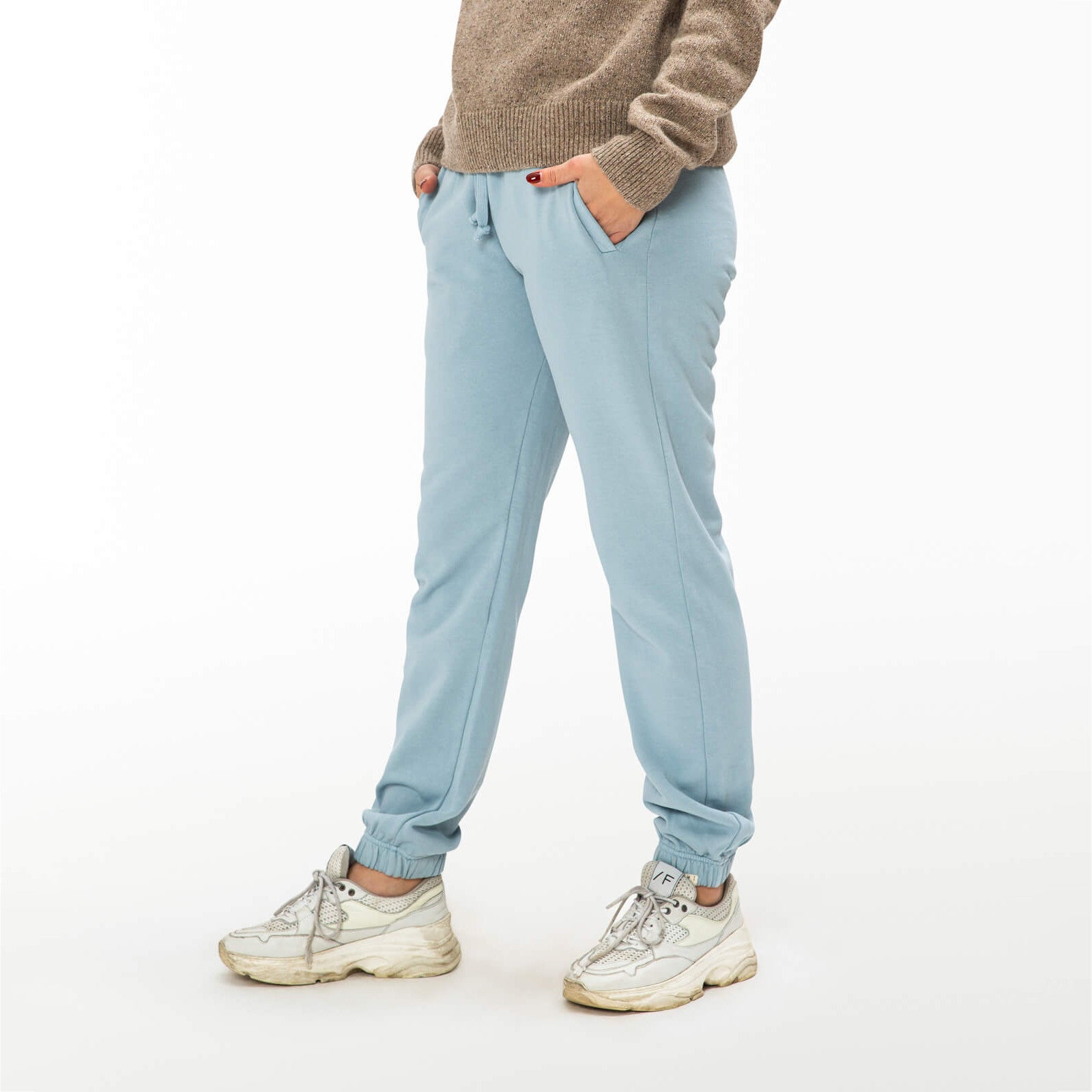Trainerhose Track Blue Fog