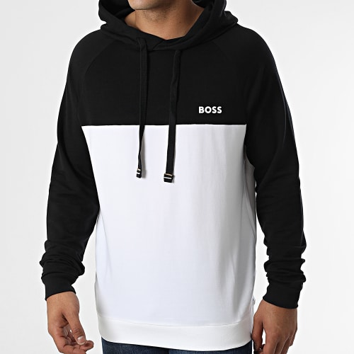 Sweat Capuche Fashion 50480687 Blanc Noir