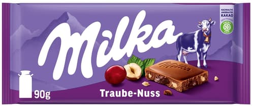 Milka Tafel Trauben-Nuss