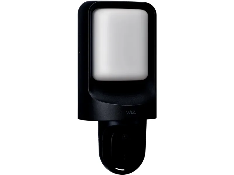 WiZ - Væglampe - LED - 10.5 W - klasse E - multifarvet/varmt til køligt hvidt lys - 2700 K - sort