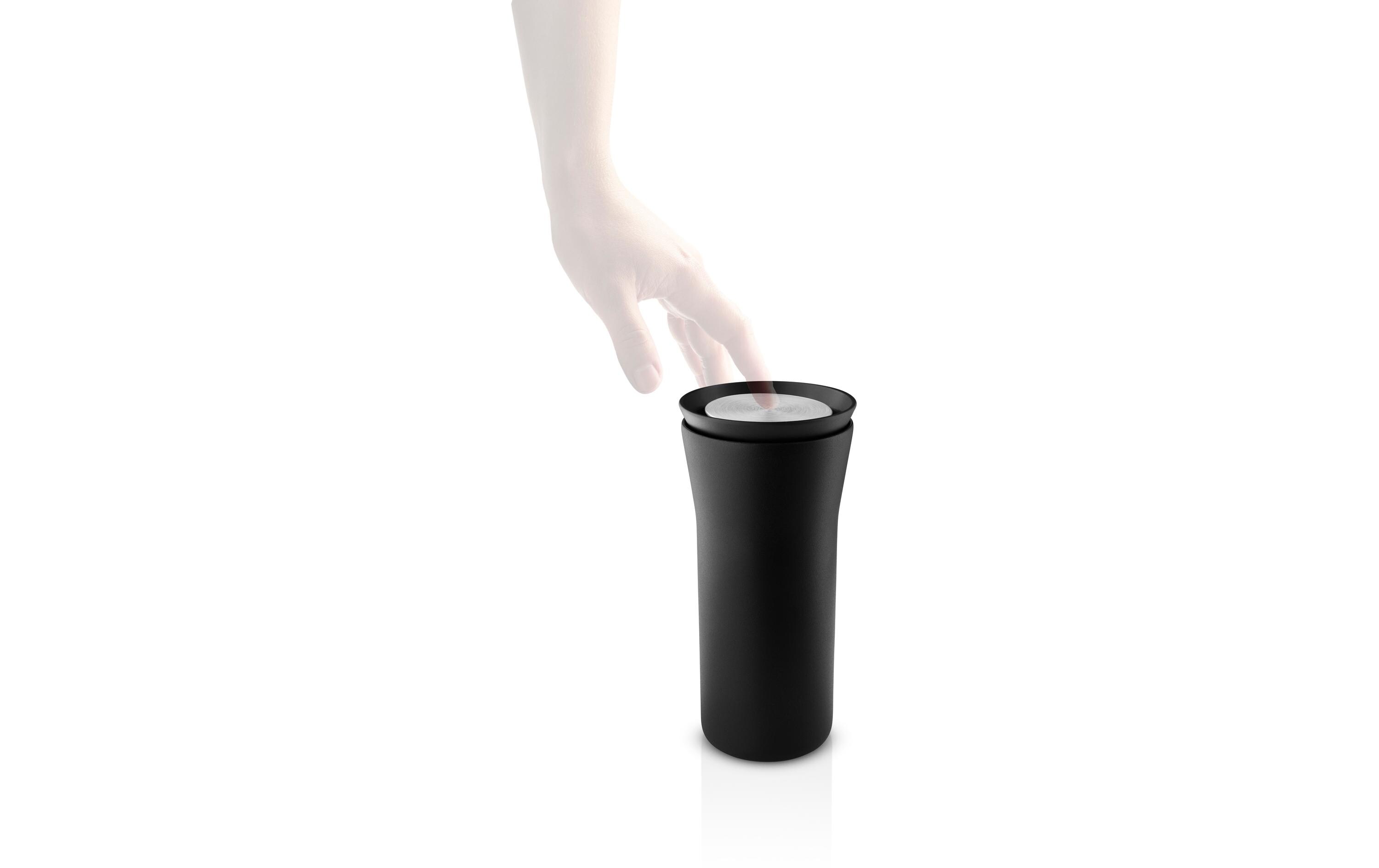 Thermobecher City 350 ml, SchwarzDoppelwandiger Isolierbecher