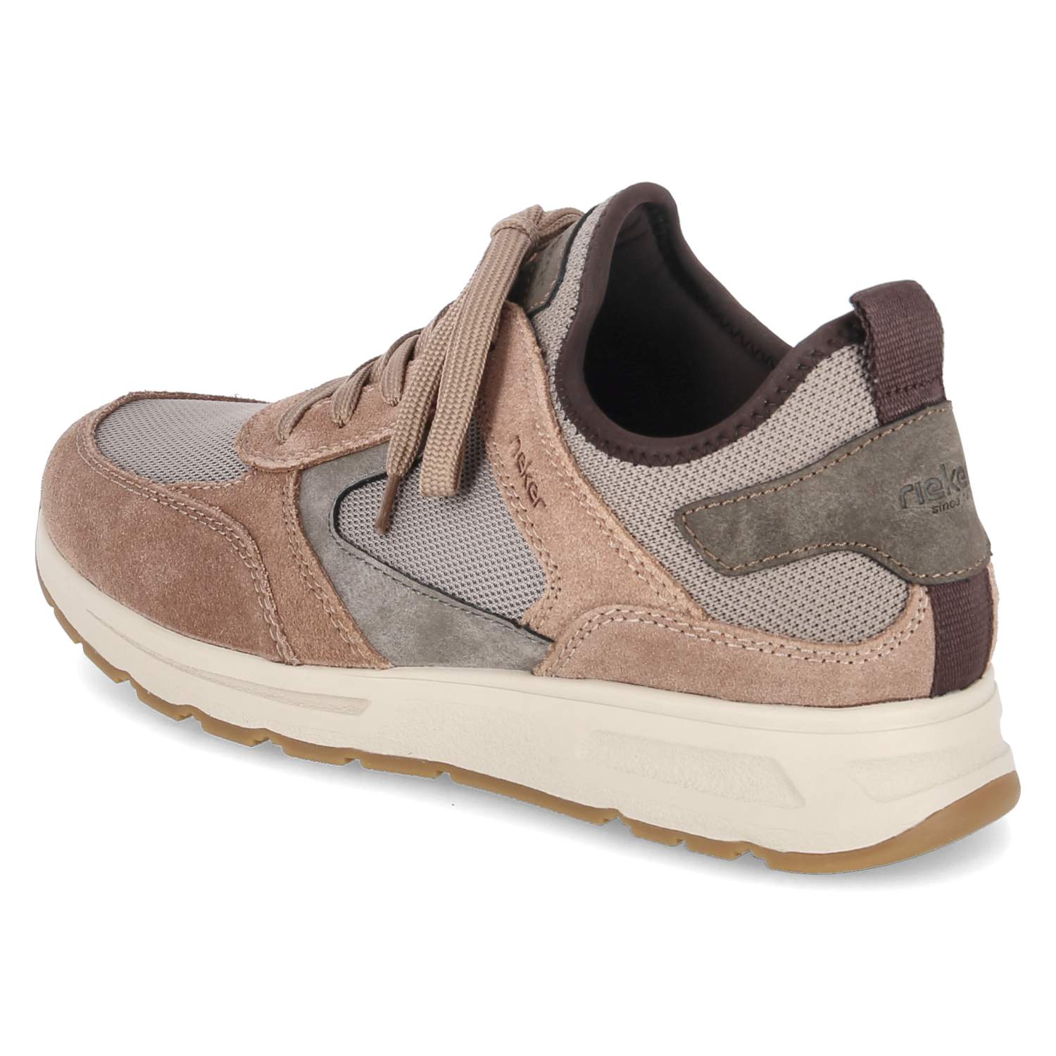 Rieker Low Sneaker - fango/stone/dunst/kaffee/seal/