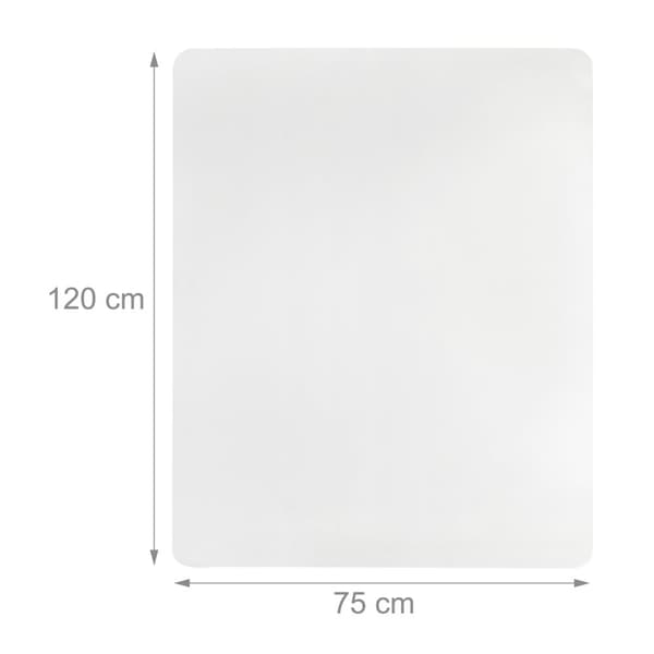 Transparent gulvbelegg kontorstol