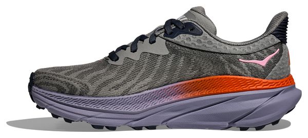 Chaussures Trail Hoka Challenger 7 Gris/Violet Femme