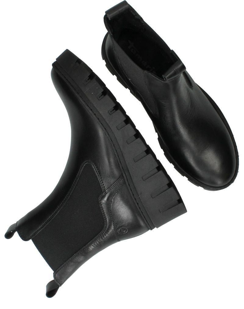 Tamaris Chelseaboots Zwart Dames