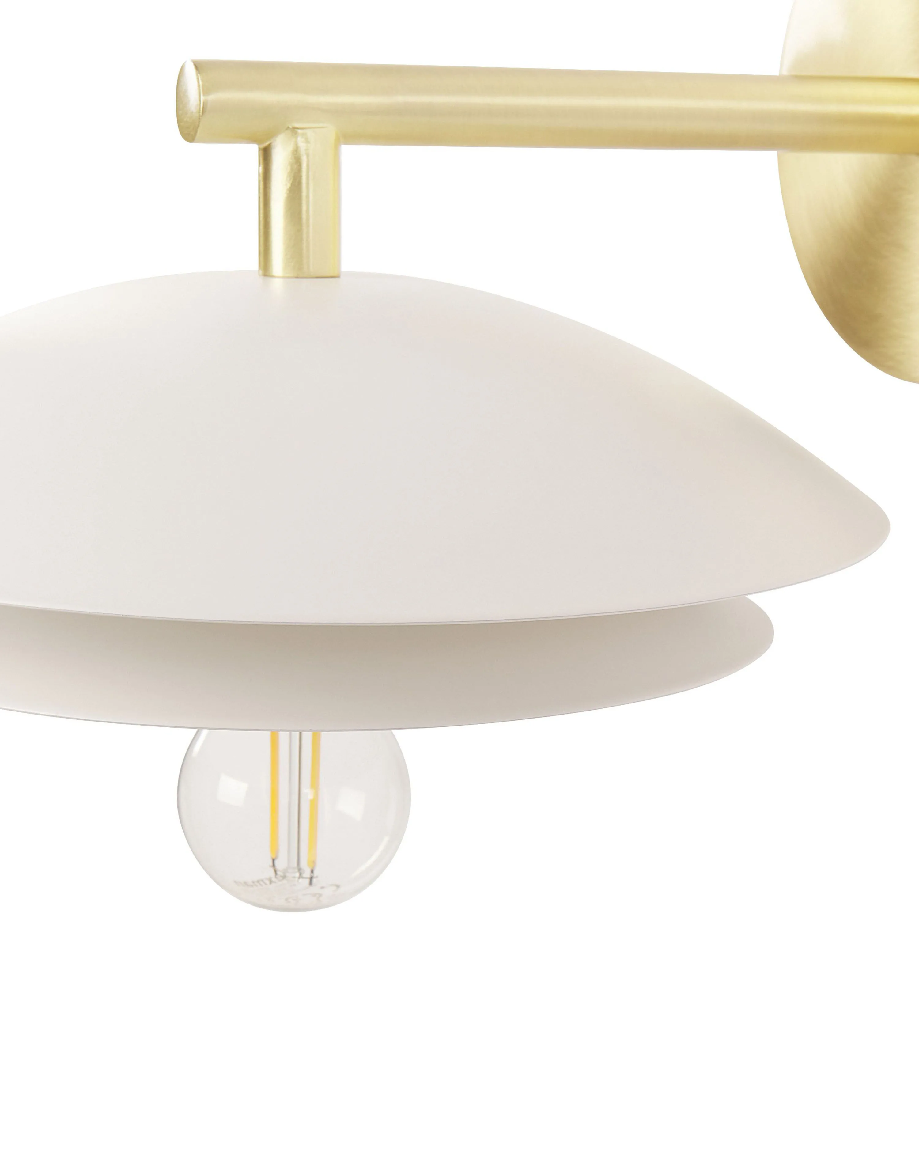 Wandlamp LASOLO Metaal Wit