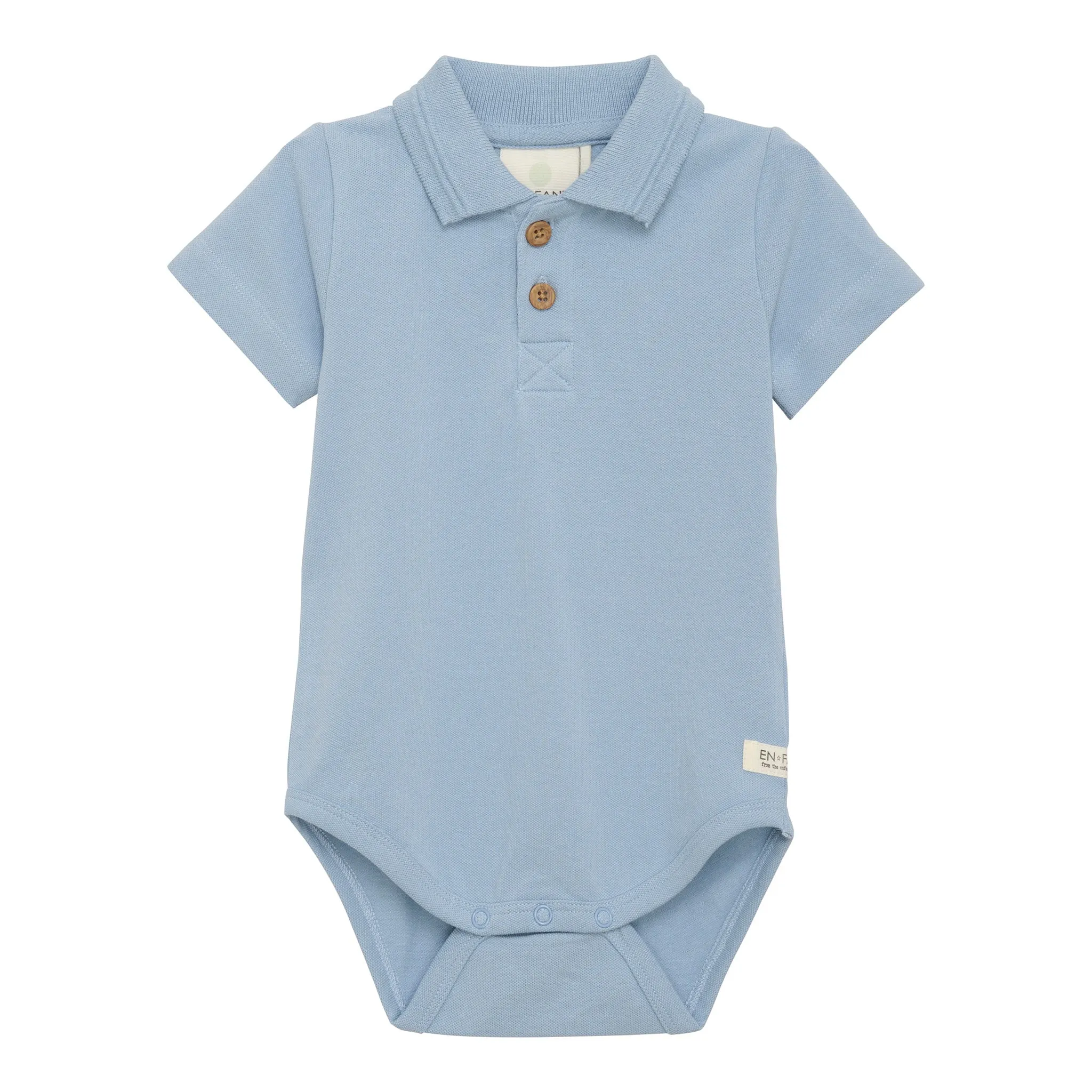 En Fant Cache-Couche Polo Bleu 6-24mois