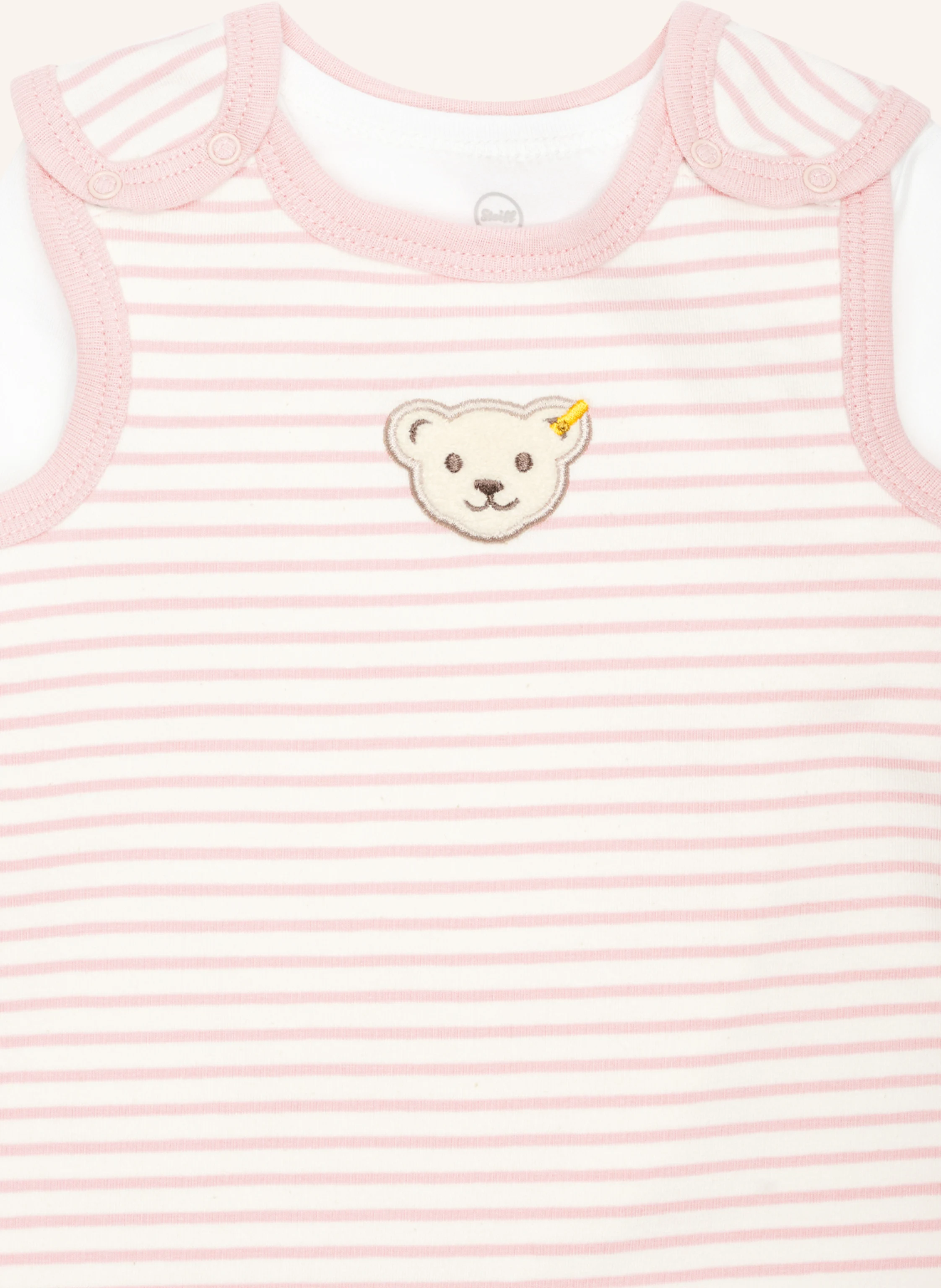 Steiff Set WELLNESS: Strampler + T-Shirt