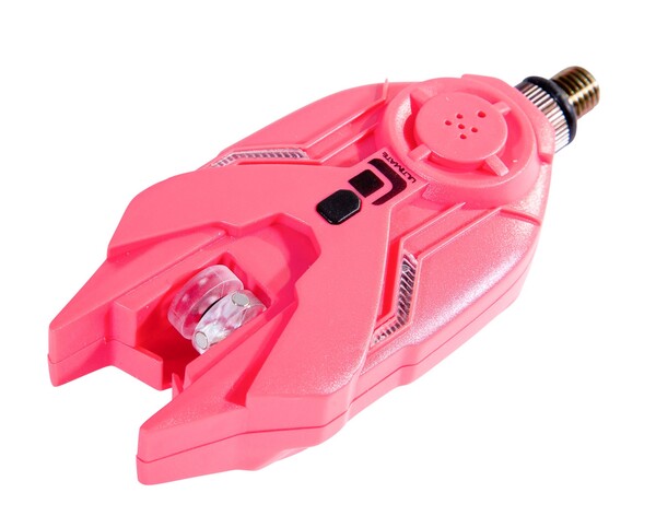 Détecteurs Ultimate E-Tension Pink Bite Alarm Set 2 1