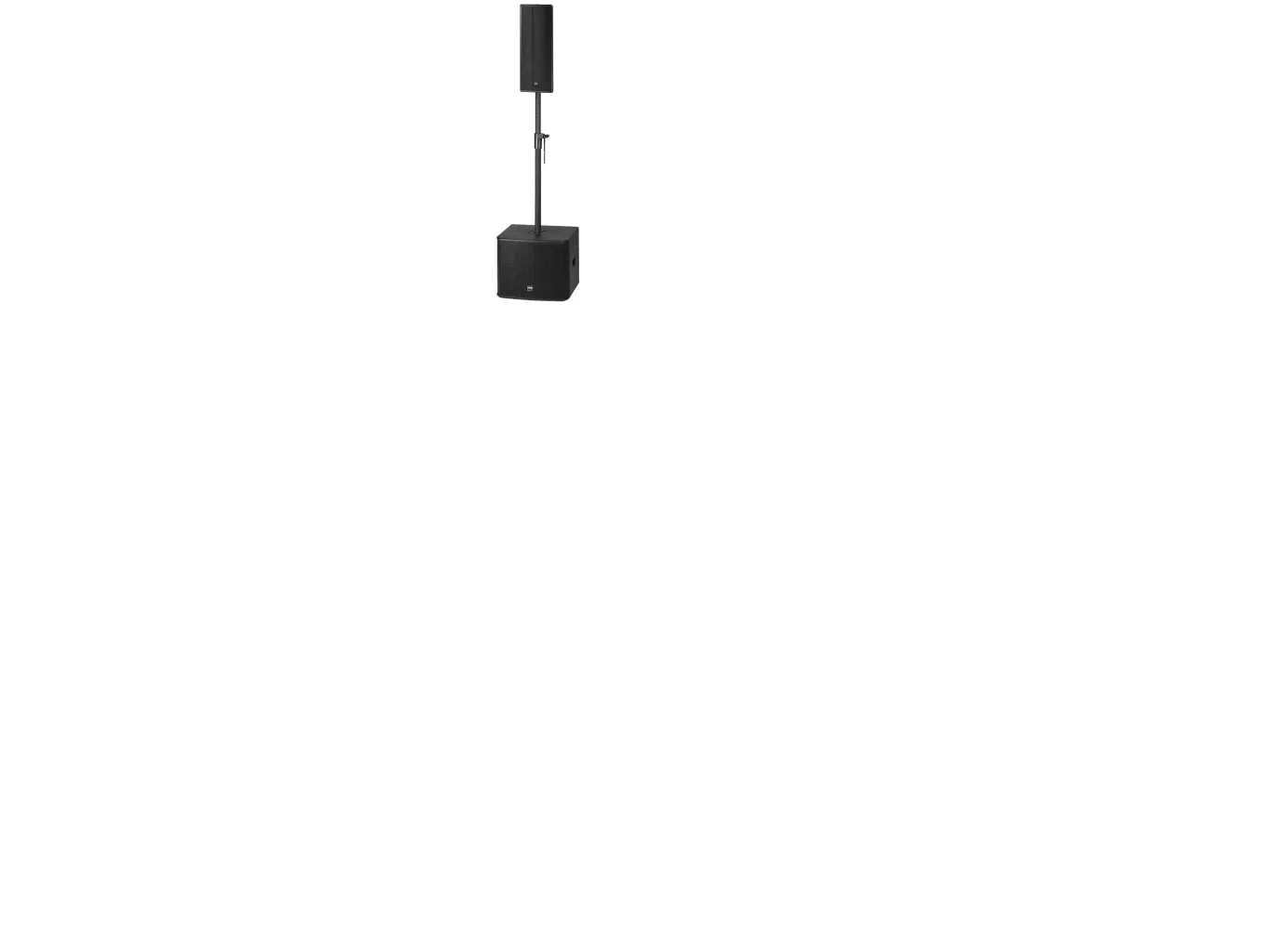 PSUB-12AKA Aktiv 2.1 PA-subwoofer, 1.200 W<sub></sub>