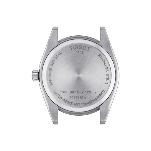 Tissot Gentleman T127.410.11.041.00 Herreur, Sølv, Blå Urskive, 40 mm