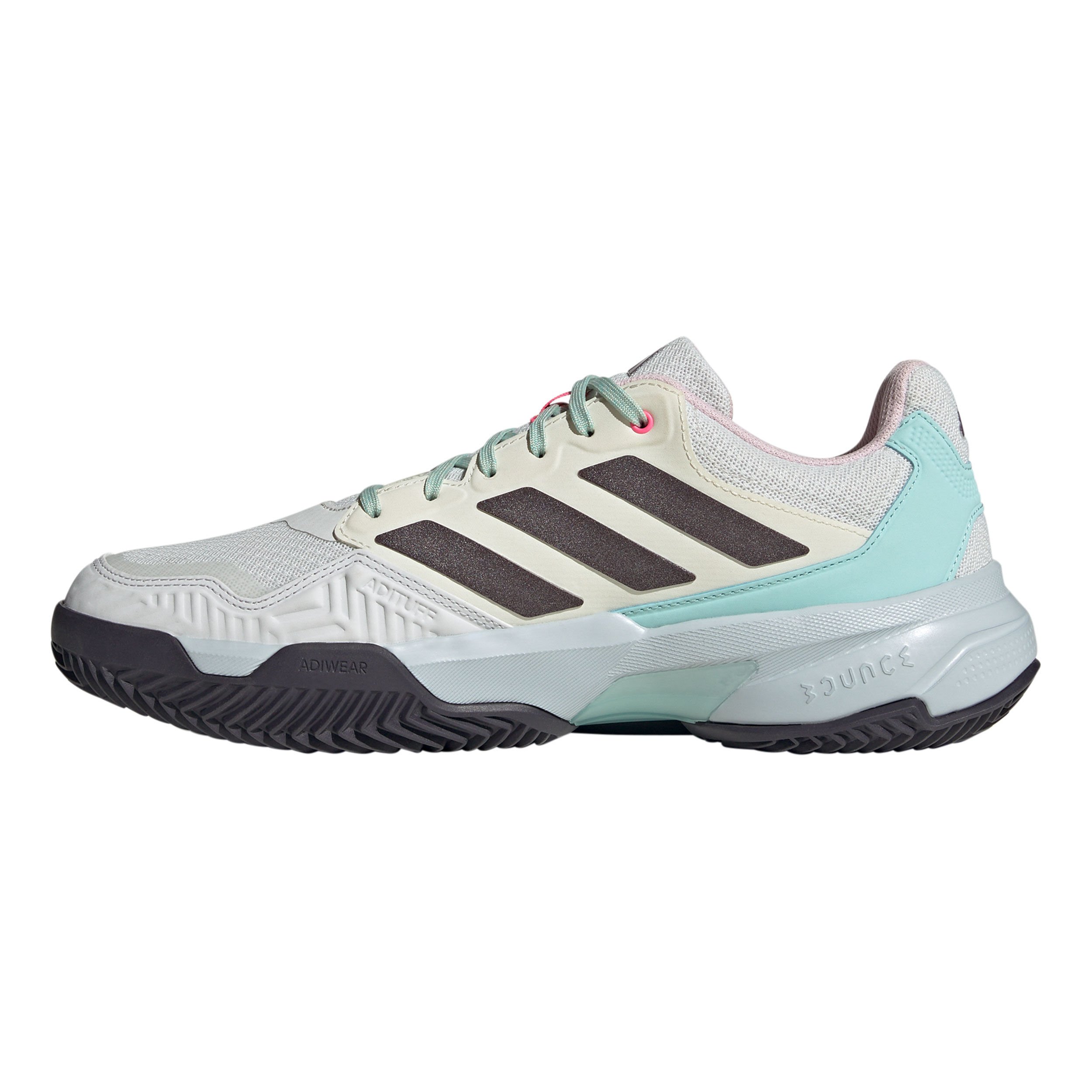 adidas CourtJam Control 3 Chaussure Terre Battue Hommes - Blanc , Gris