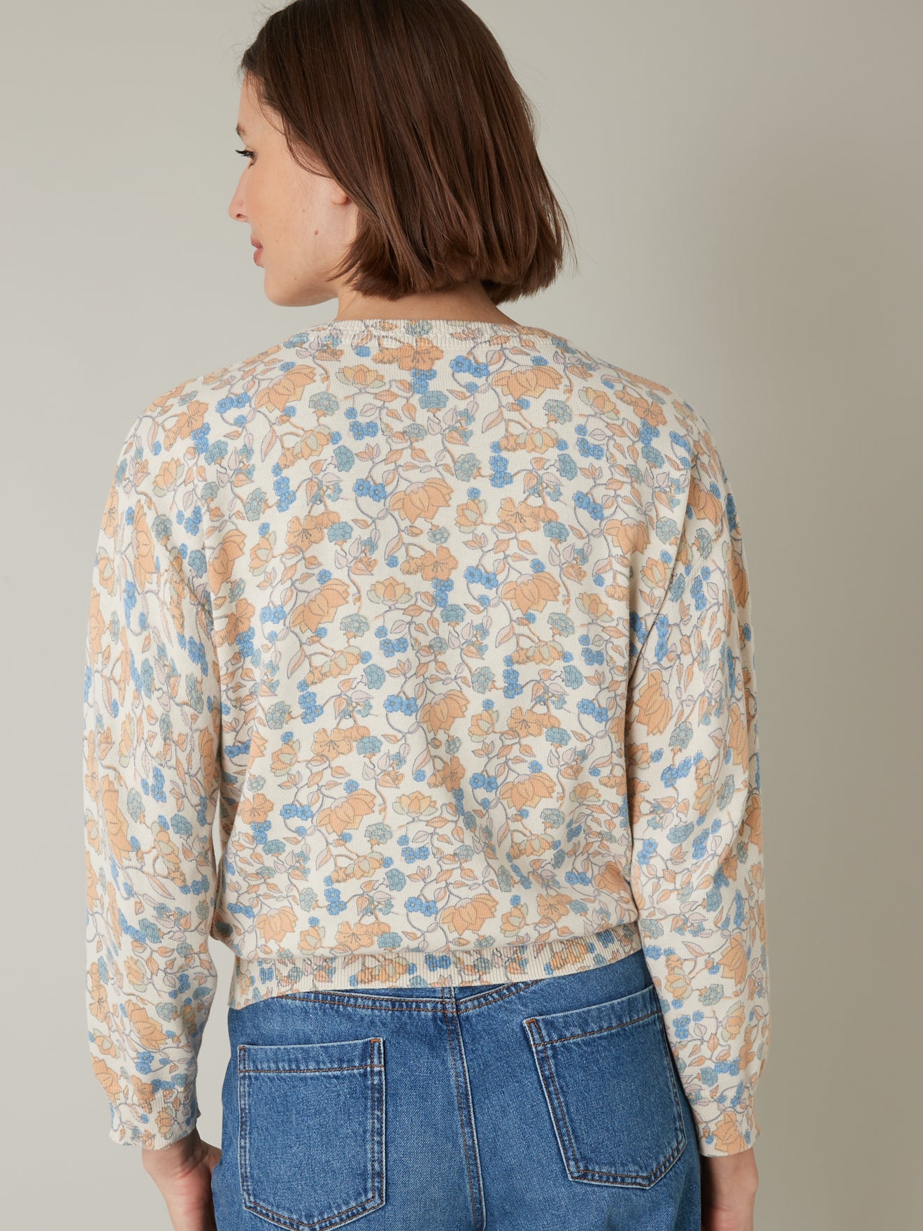 Cardigan imprimé femme