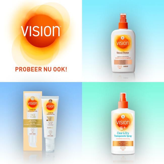 Vision Zonnebrand SPF 30 180 ML
