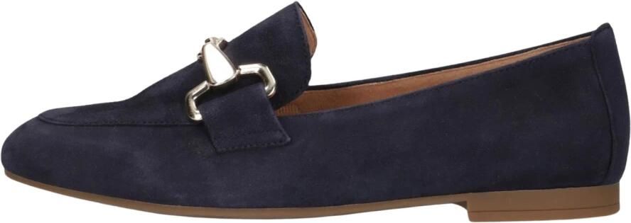 Gabor 211 Loafers Dames Instappers Blauw