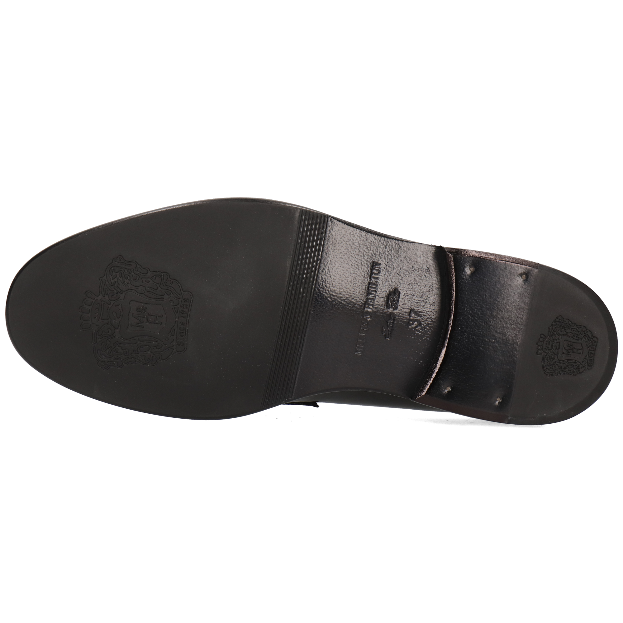 GIANNA 5 - Mocassins à talon plat | Noir