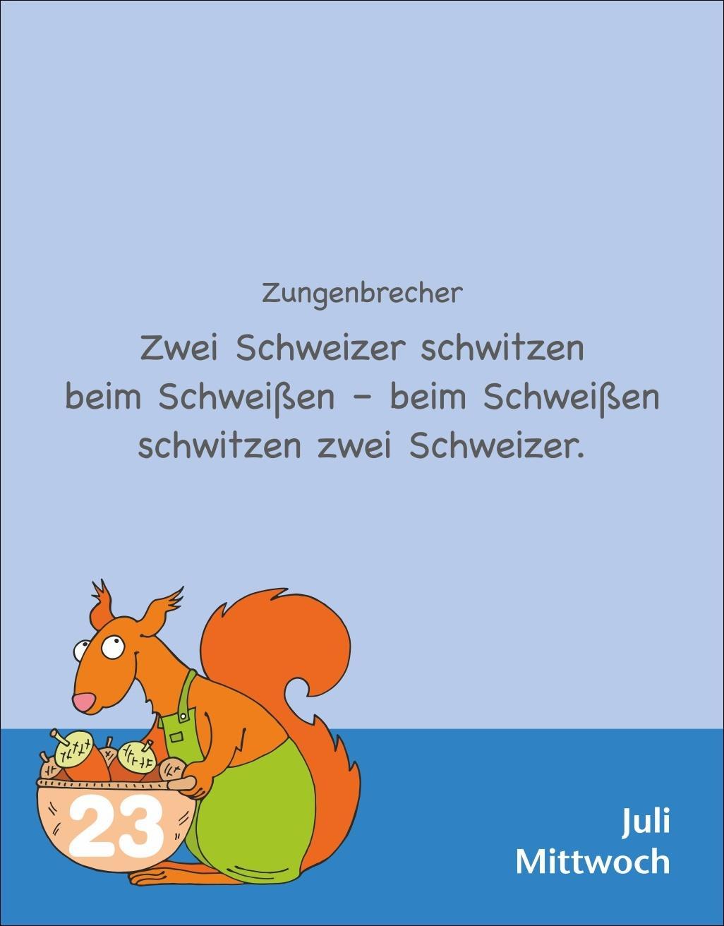 Witze Kids Tagesabreißkalender 2025