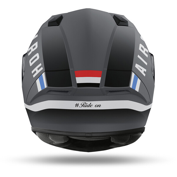 Airoh - Casque Valor Craft Gris Mat / Blanc