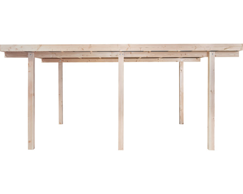 Enkele carport Konsta 304 x 505 cm Douglasspar