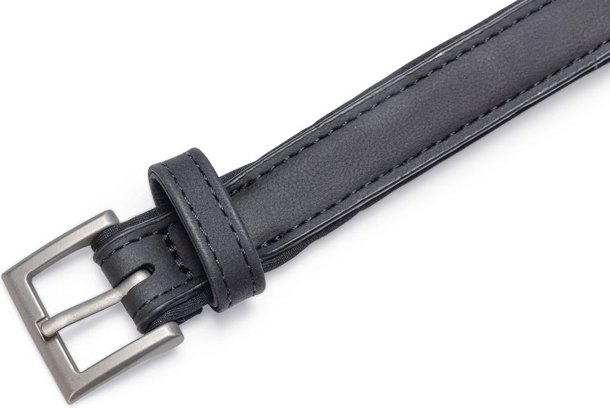 Beeztees hondenhalsband Balacron Ax zwart 31-39 x 2 cm