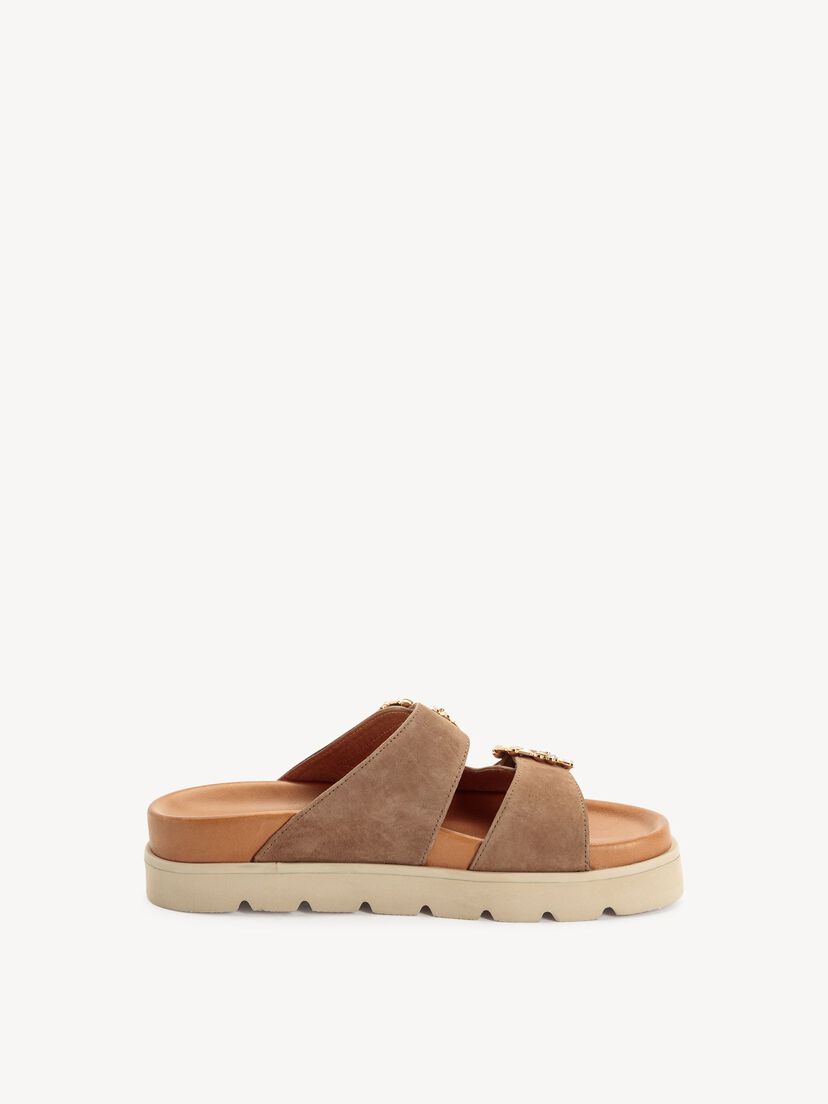 Leren Slipper - bruin
