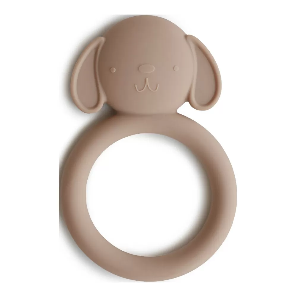 Mushie Teether Dog - 1 stk.