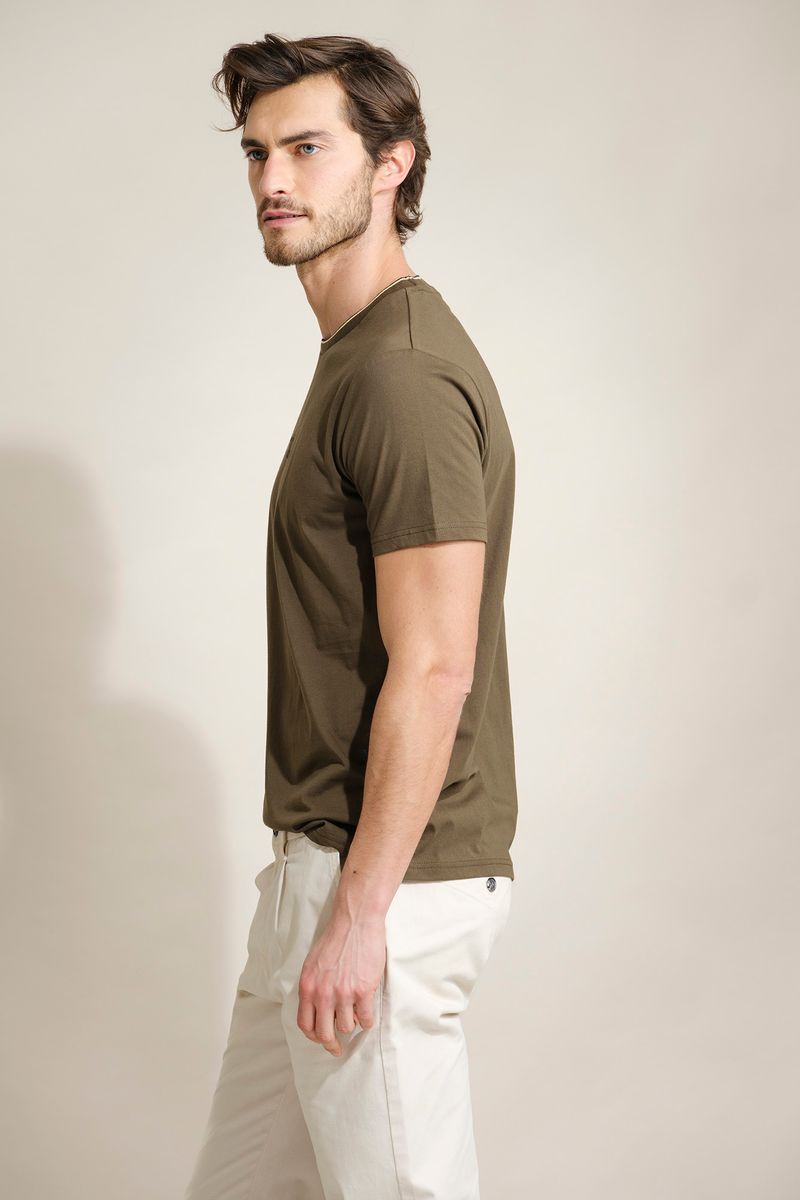 T-SHIRT COM PRINT