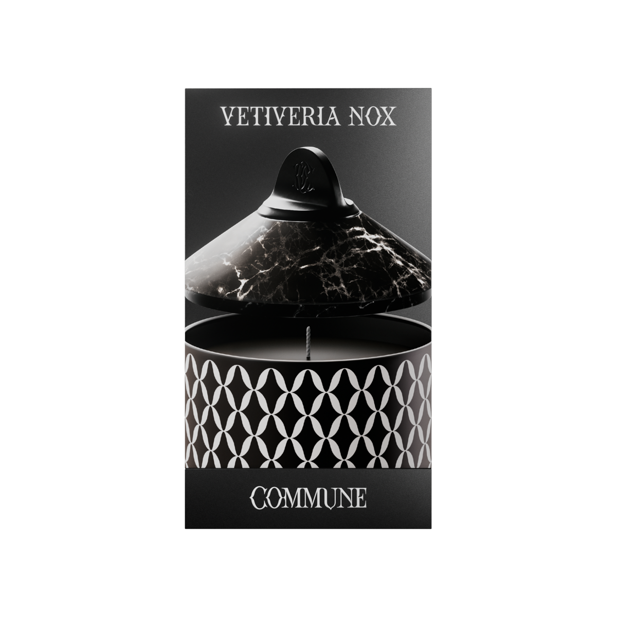 Vetiveria Nox Candle + Marble Cover 400gr