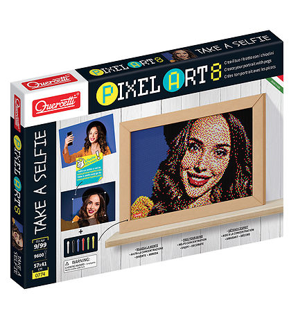 Quercetti PixelArt 8 - Take A Selfie - 9600 dele - 00774