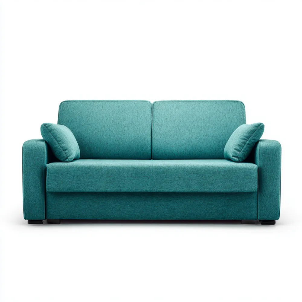 2-Sitzer-Sofa Stoff 190x85x90 cm – Türkis – Modernes Design