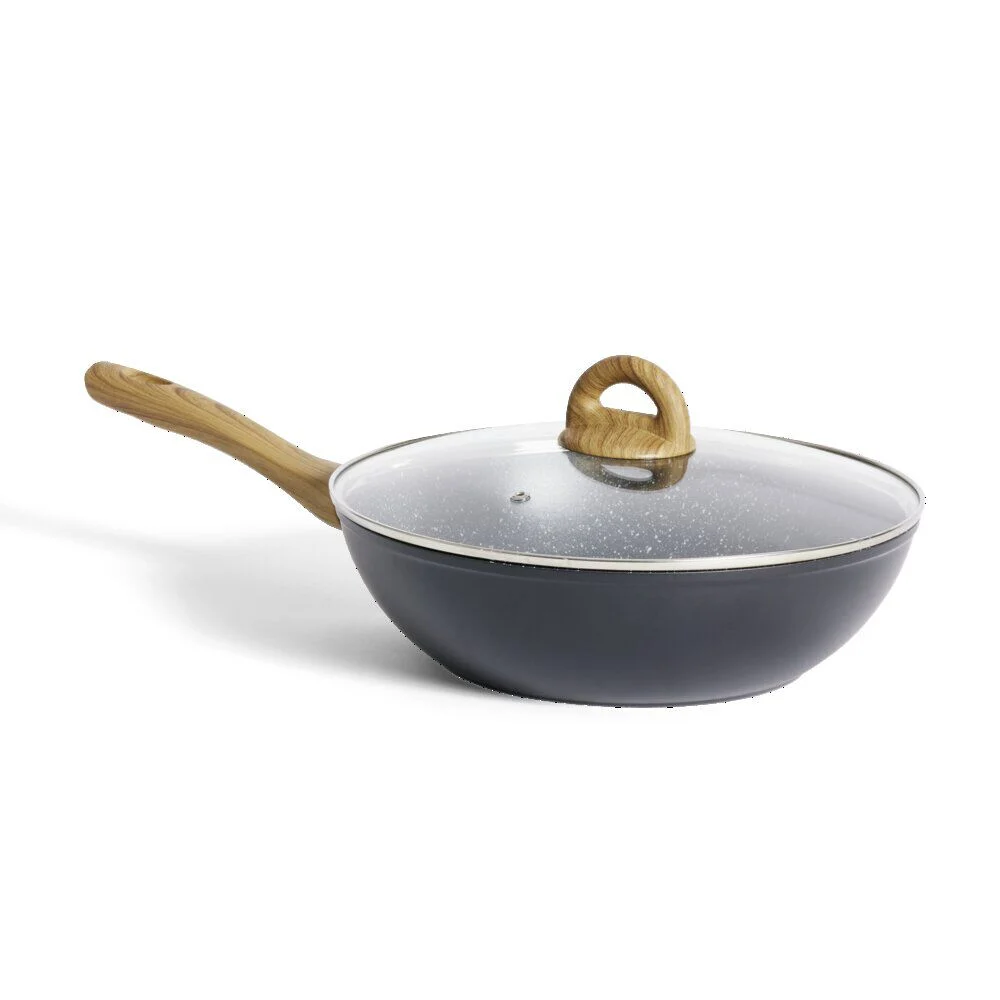 Sauteuse tous feux dont induction avec couvercle Ø28cm