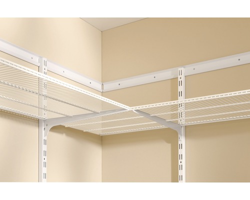 Draadroosterset 80x1x40,6 cm wit
