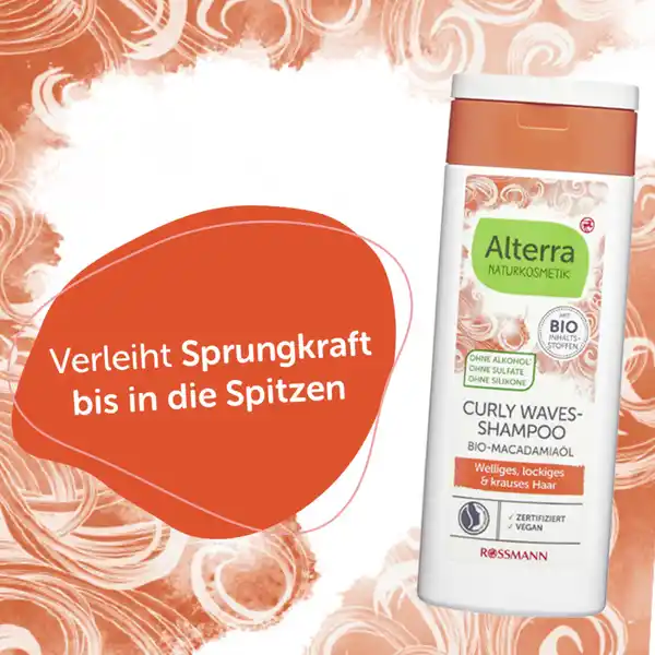 Curly Waves-Shampoo Bio-Macadamiaöl