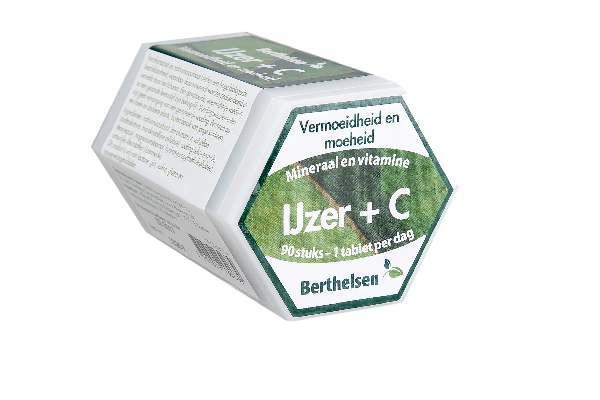Berthelsen IJzer complex 27 mg & C 90tab