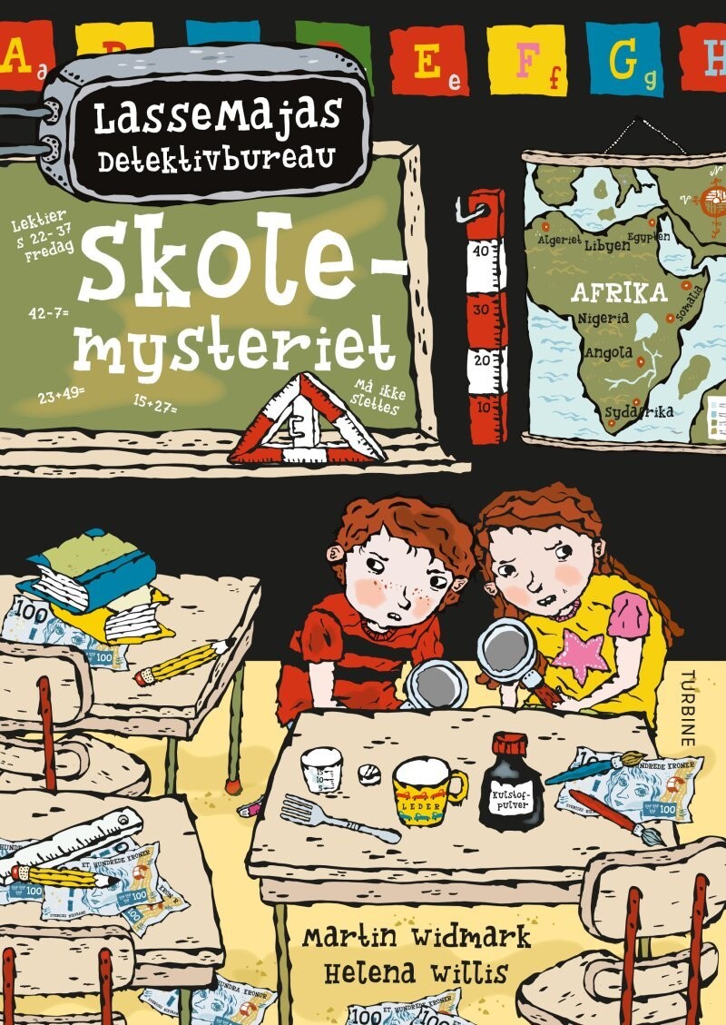 Skolemysteriet - Lassemajas Detektivbureau - Martin Widmark - Bog