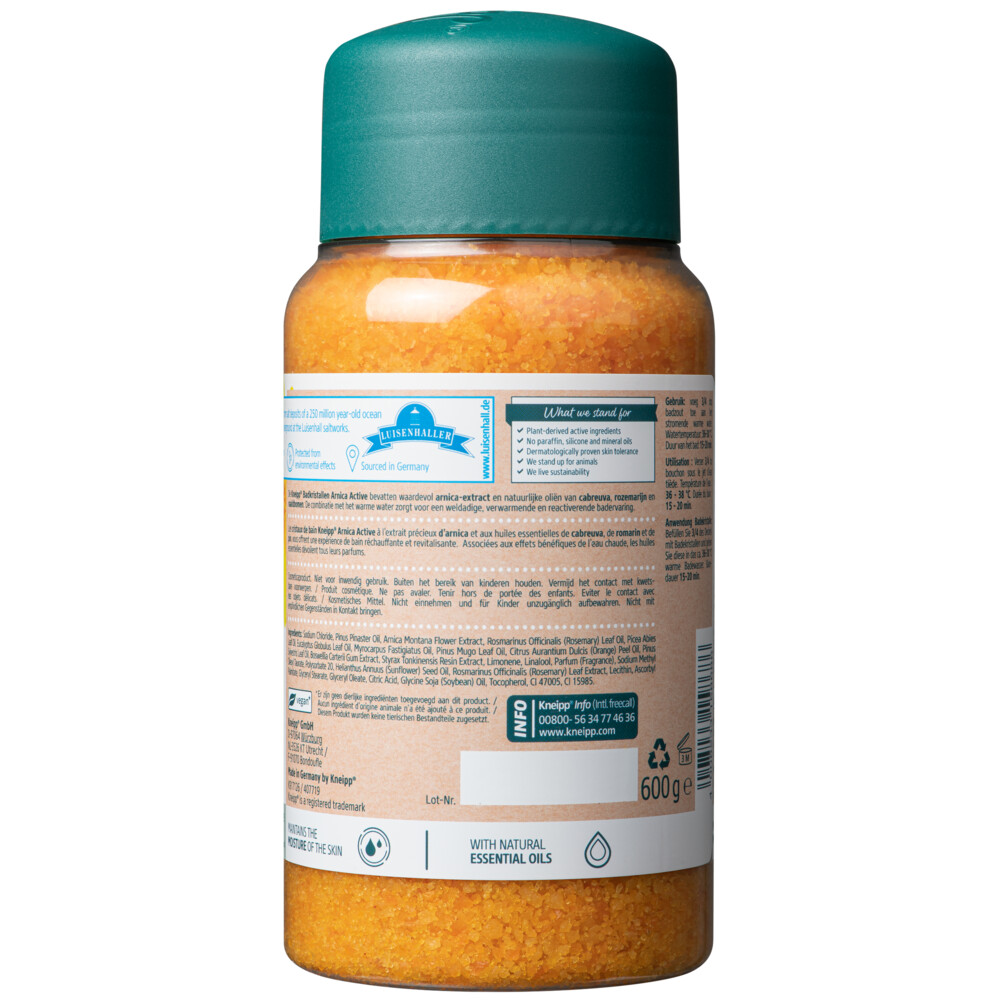 Kneipp Badkristallen Arnica Active 600 gr