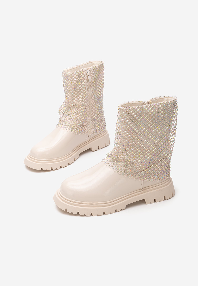 Bottes pour filles beige Incly